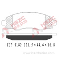 FMSI D1638 car ceramic brake pad for Ford